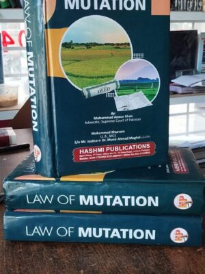 Law Of Mutation By Muhammad Anwar Khan & Muhammad Khurram