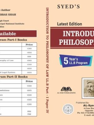 Introduction To Philosophy Of Law