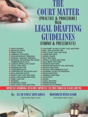 The Court Matter With Legal Drafting Guidlines