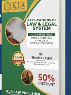 Application of Law & Legal System