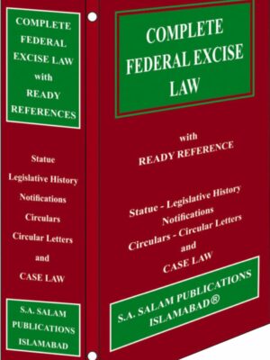 Complete Federal Excise Law