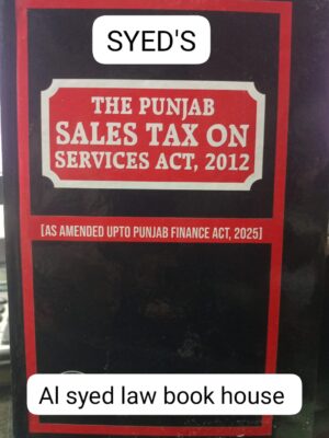 The Punjab Sales Tax On Services Act, 2012