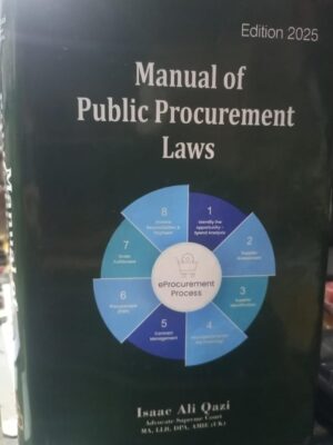 Manual Of Public Procurement By Isaac Ali Qazi