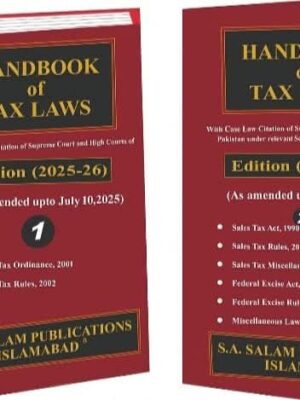 Handbook Of Tax Laws