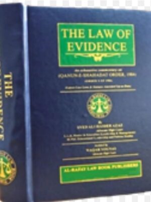 The Law of Evidence