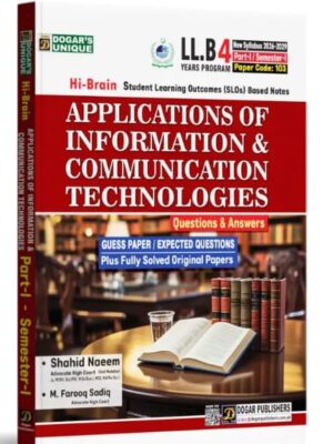 Applications of Information & Communication Technologies