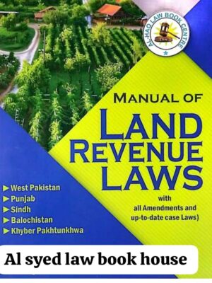 Manual Of Land Revenue Laws