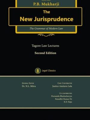 The New Jurisprudence By P.B. Mukharji