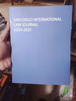 San Diego International Law Journal 2024-2025