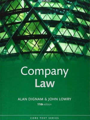 Company Law By Alan Dignam & John Lowry