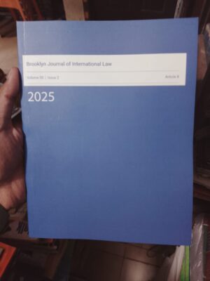 Brooklyn Journal of International Law 2025